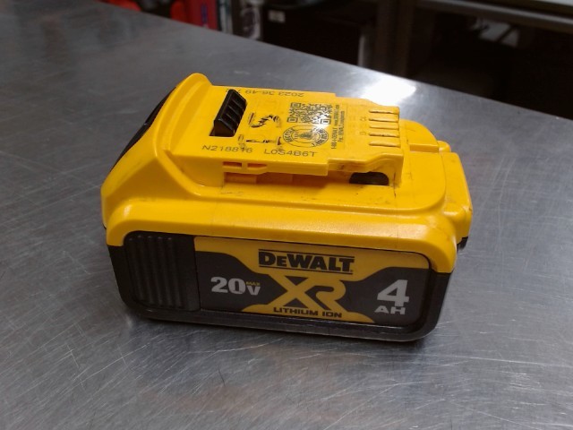 Batterie dewalt xr 20v 4ah