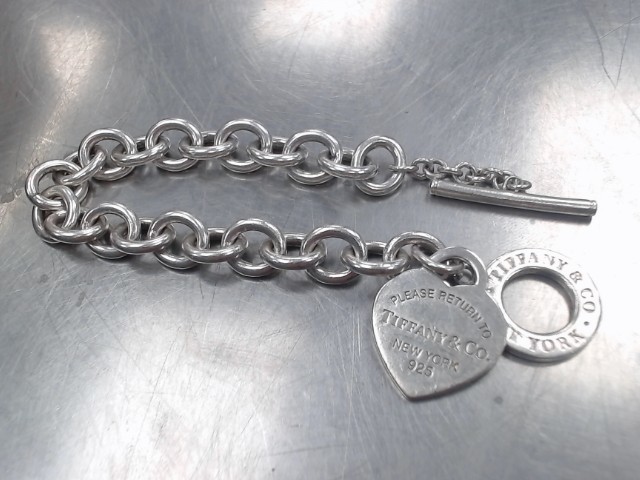 Braclet tiffany & co argent 67.8g
