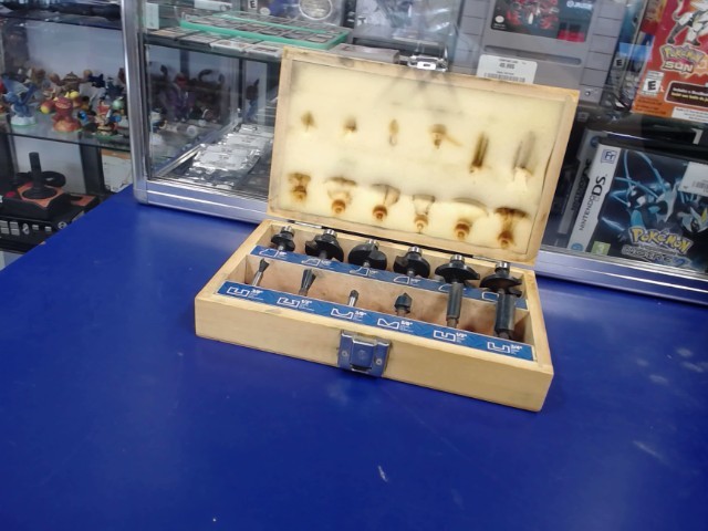 Ensemble de fers  toupie 12 mcx