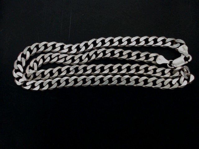 Chaine en argent grosse maille