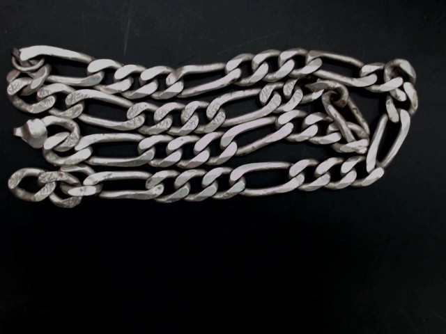 Chaine enc argent grosse maille
