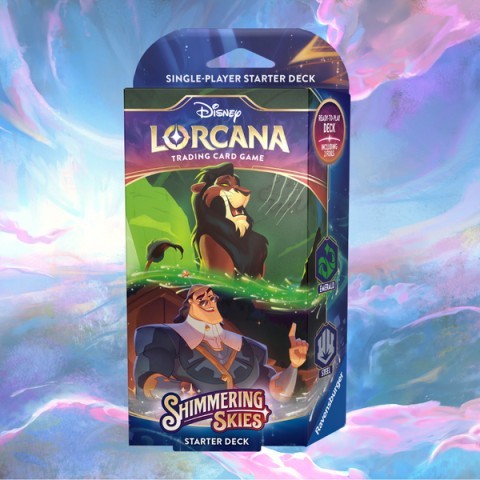 Lorcana shimmering skies starter deck