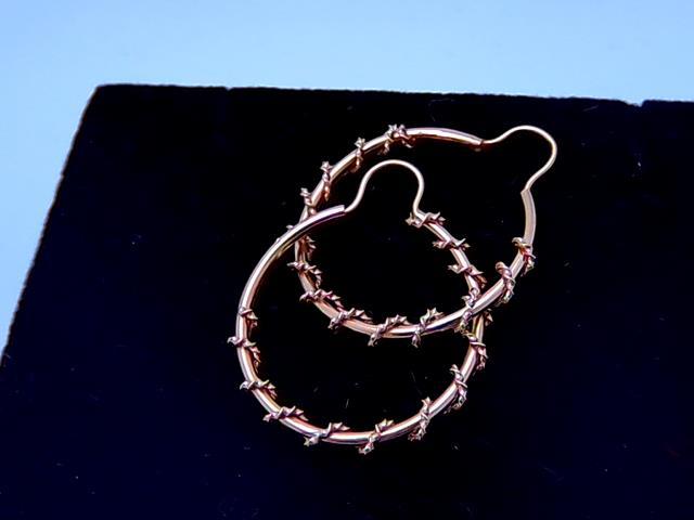 BOUCLES D OREILLES EN OR 10KT