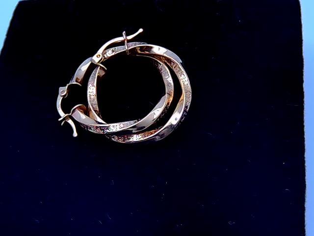 BOUCLES D OREILLES EN OR 10KT