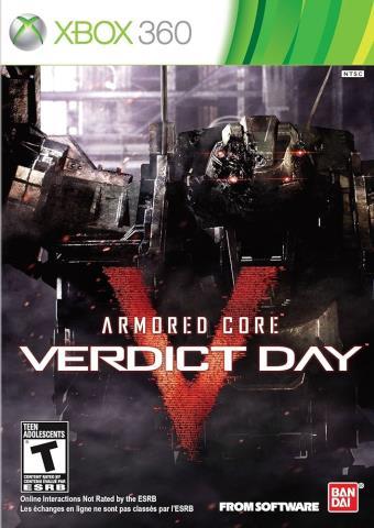 Armored core verdict day xbox 360