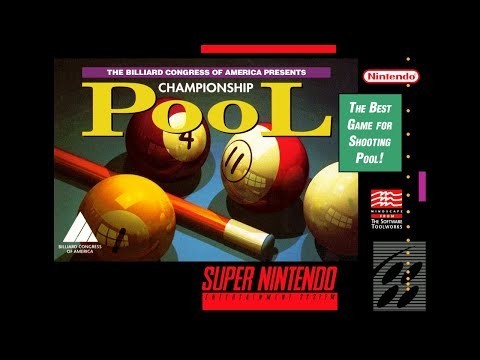 Championship pool on super nintendo