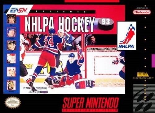 Nhlpa hockey 93 super nintendo