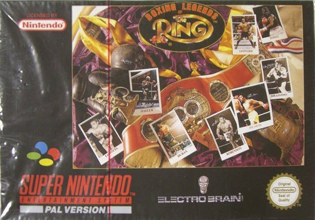 Boxing legends of the ring super nintend