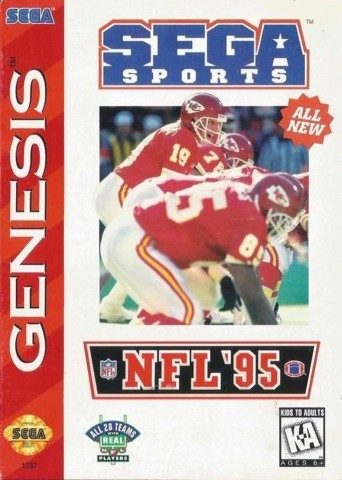 Sega sports nfl '95 genesis