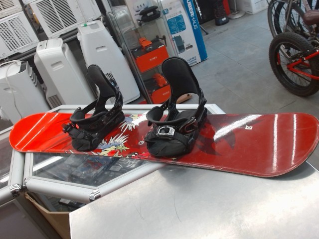 Planche a neige pour enfant rouge