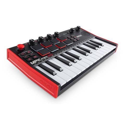 Compact keyboard and pad controler