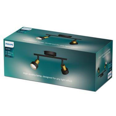 Lumiere plafond dans boite x2