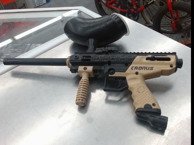 Gun paintball brun et noir na