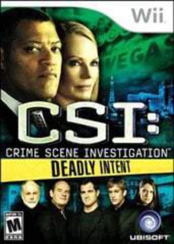 Csi deadly intent jeu wii