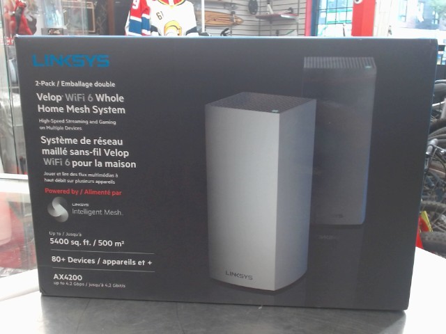 Ensemble double systeme reseau 4.2gbits
