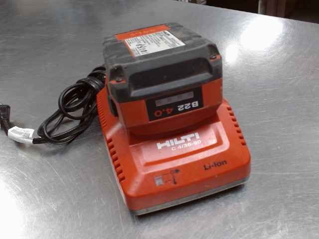 Chargeur de batterie hilti av battery
