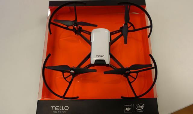 Dji tello drone dans boite