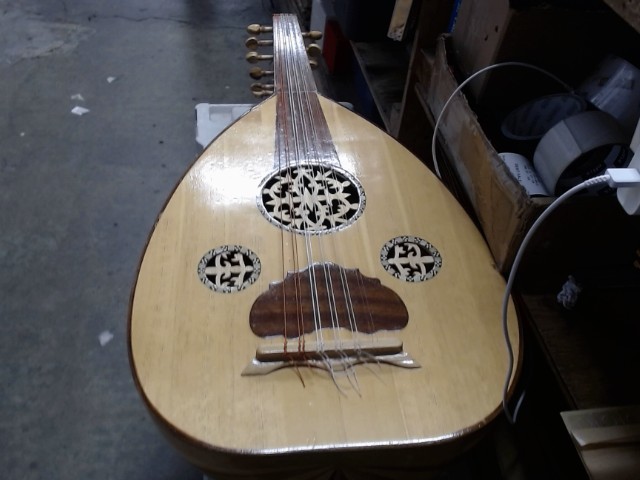 Beutiful oud with ornate detail