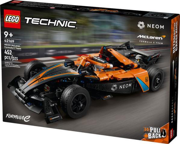 Neom mclaren formula e race car lego new