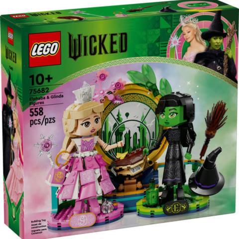 Lego wicked elphaba & glinda figures