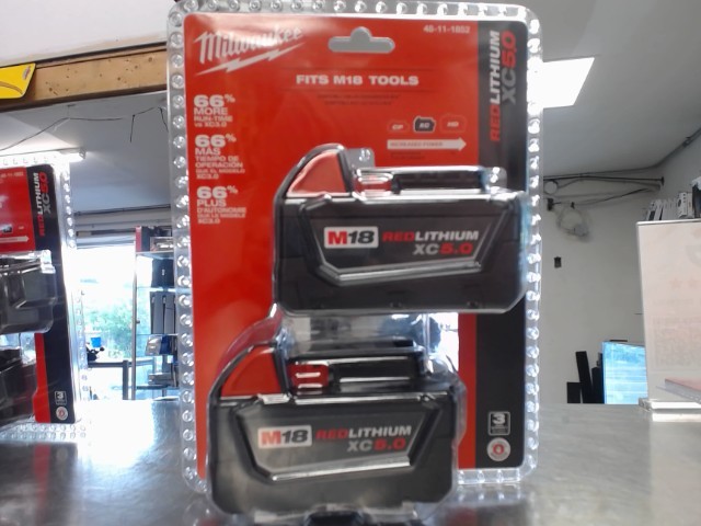 Double pack milwaukee 5.0 new