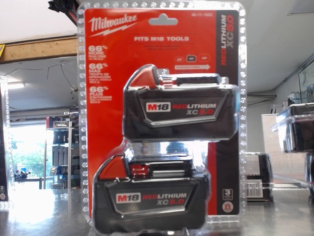 Double pack milwaukee 5.0 new