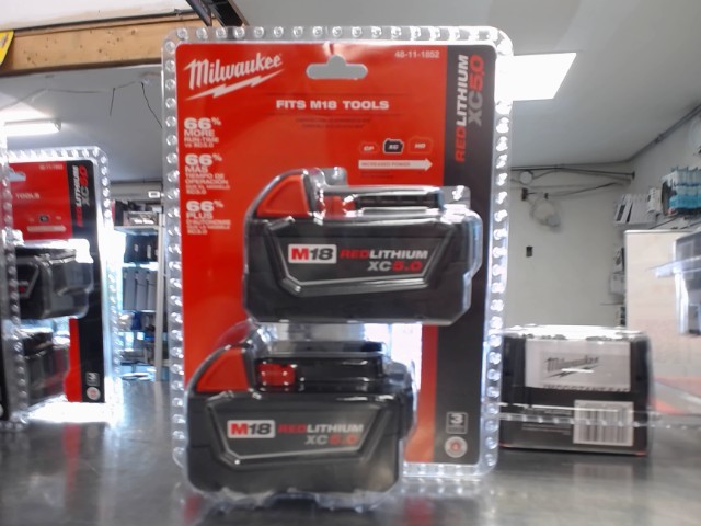 Double pack milwaukee 5.0 new