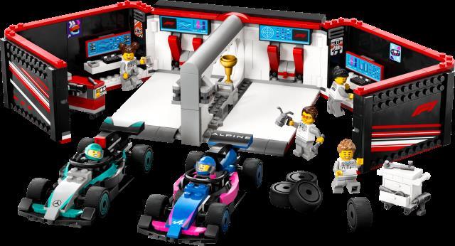 Lego formula 1 garage