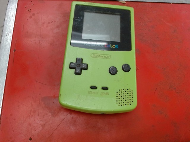 Console couleur verte