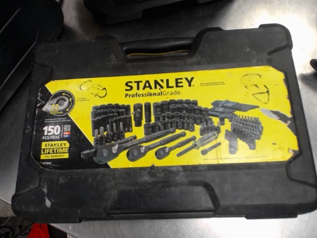 Stanley chrome socket set 150 pcs