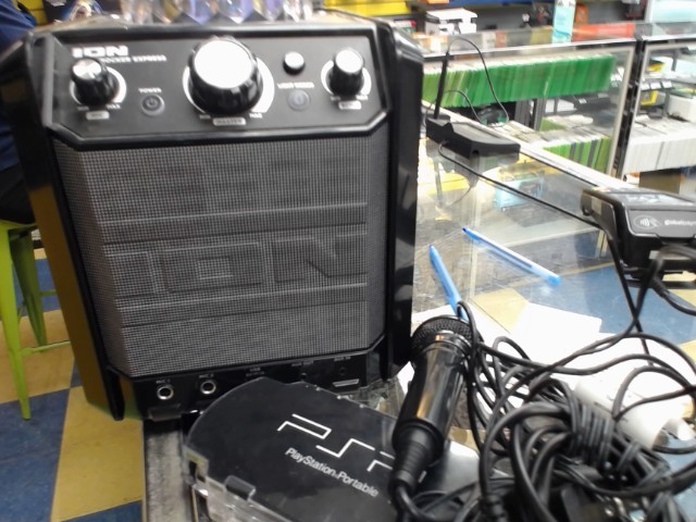 Amplificateur avec micro ion party rocke