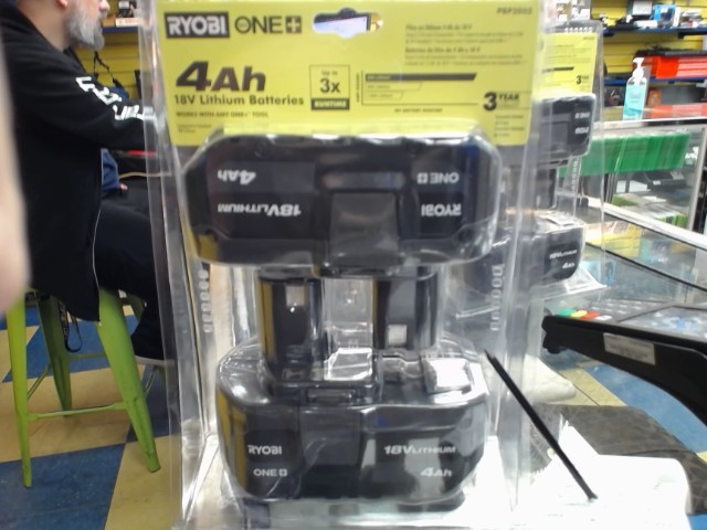 2 batt ryobi 4 ah neuf