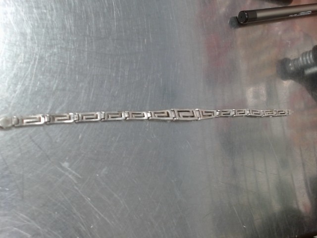 Bracelet maille versace 925 argent