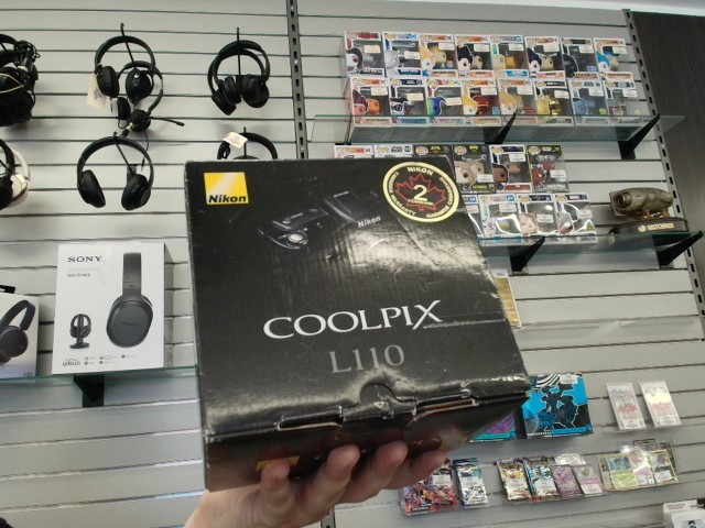 Nikon camera in box