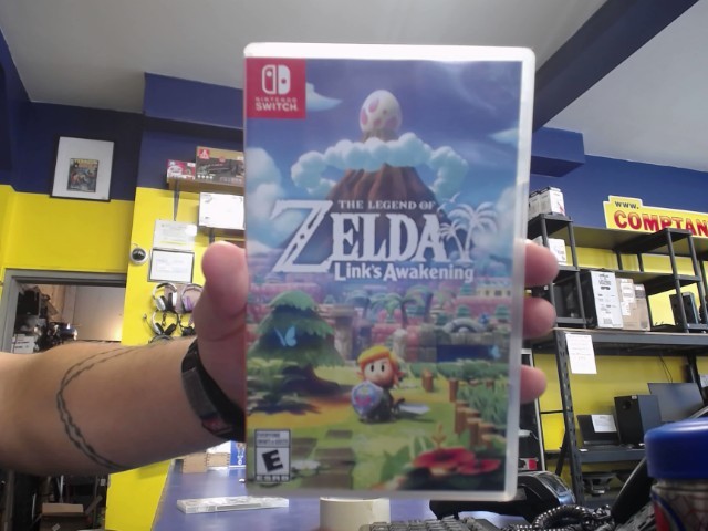 The legend of xelda link's awakening
