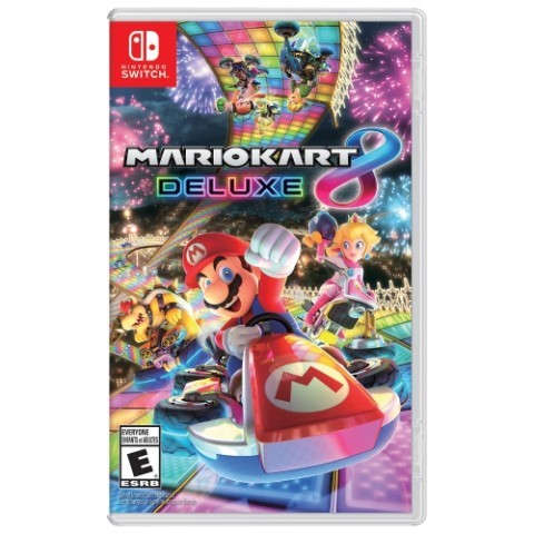 Jeu de mario kart 8 deluxe sur switch