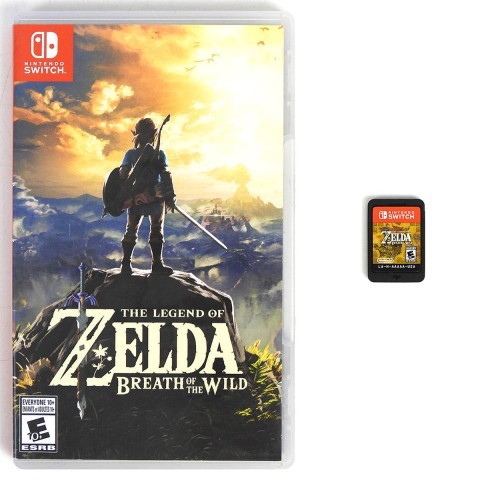 Jeu de zelda breath of the wild sur swit