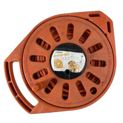 Cord-caddy extension avec prise 125v 10a