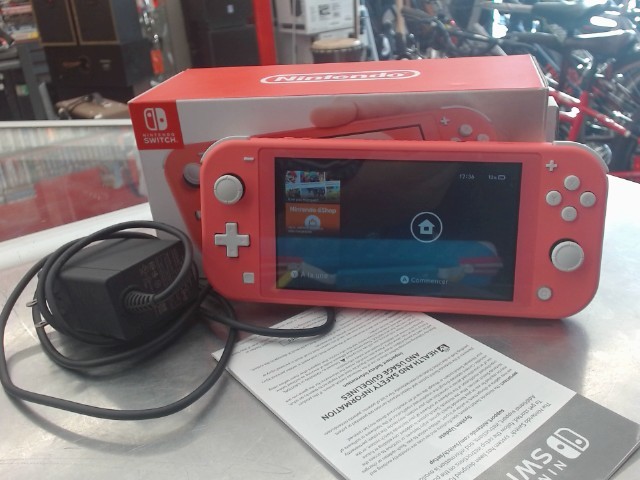 Console nintendo switch lite rose coral
