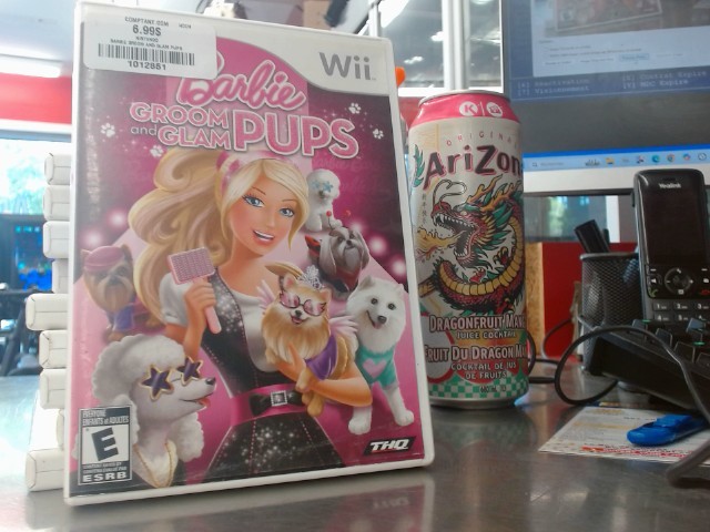 Barbie groom and glam pups