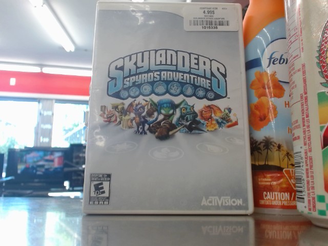 Skylanders spyros adventure