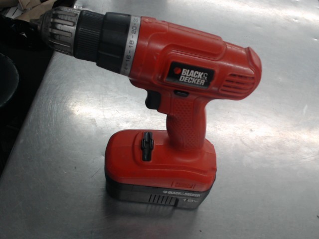 Drill avec batterie black and decker