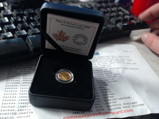 Piece dor 24kt