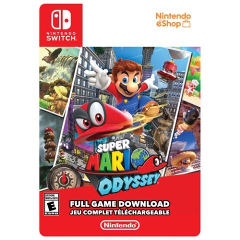 Super mario odyssey sur switch sans poch