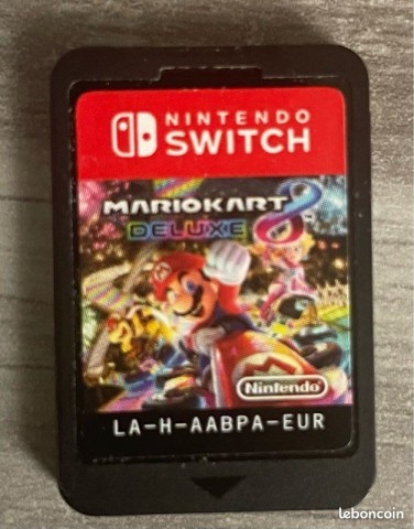 Mario kart 8 sur switch sans pochette