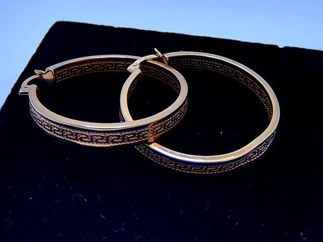 BOUCLES D OREILLES EN  OR 10KT
