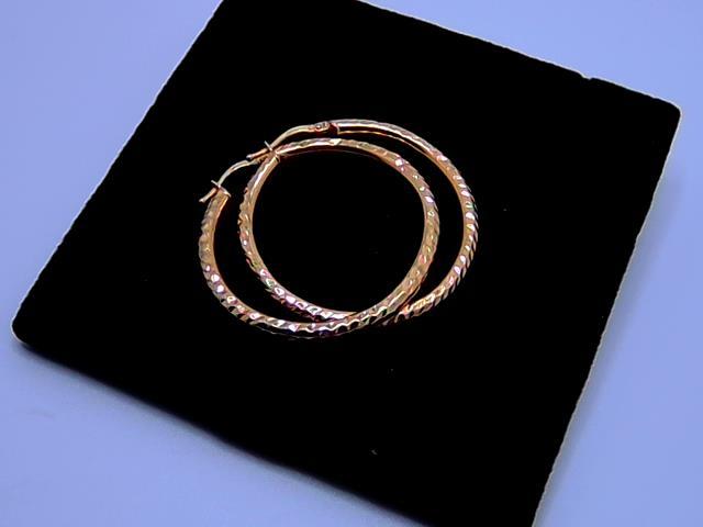 BOUCLES D OREILLES EN OR 10KT