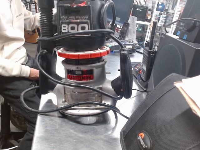 Toupie outil sears craftsman