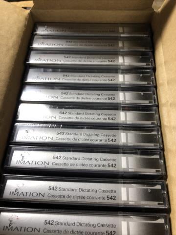 Boite de 20 casettes blank neuve