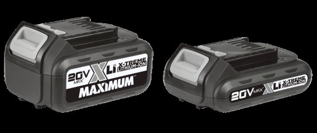 Batterie maximum 20v